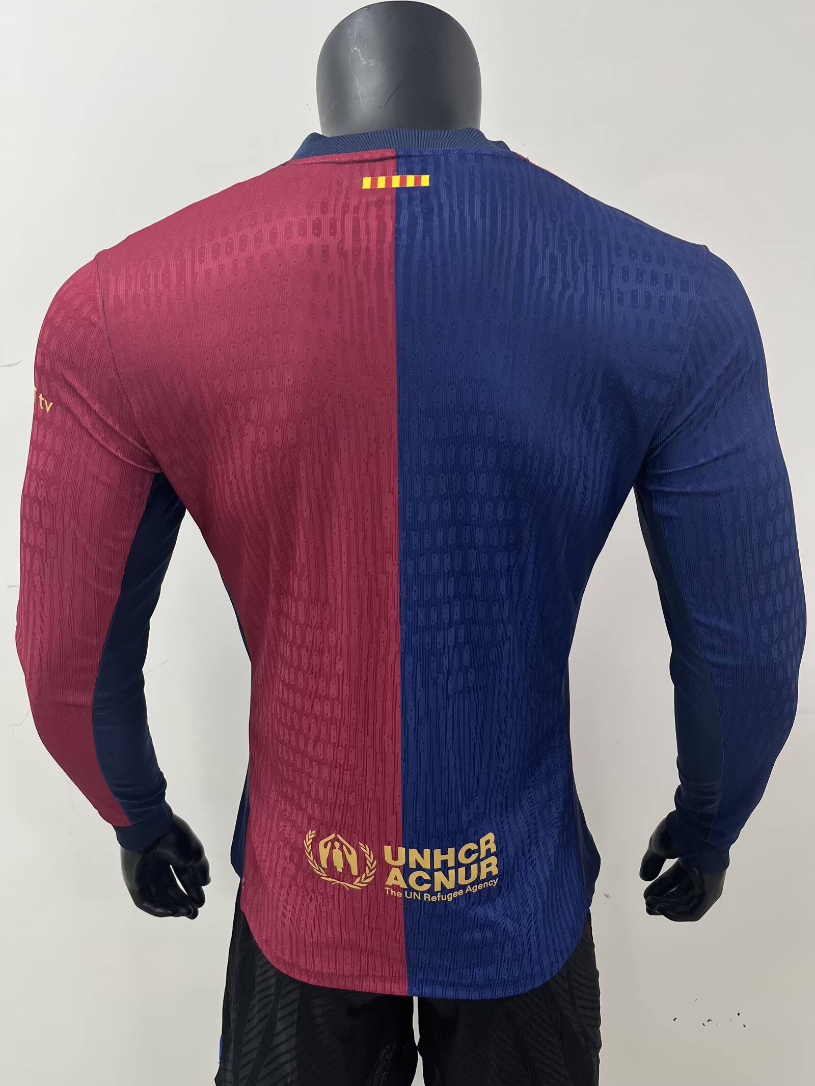 2025-26 Barcelona Home Long-Sleeve Jersey - Player Version
