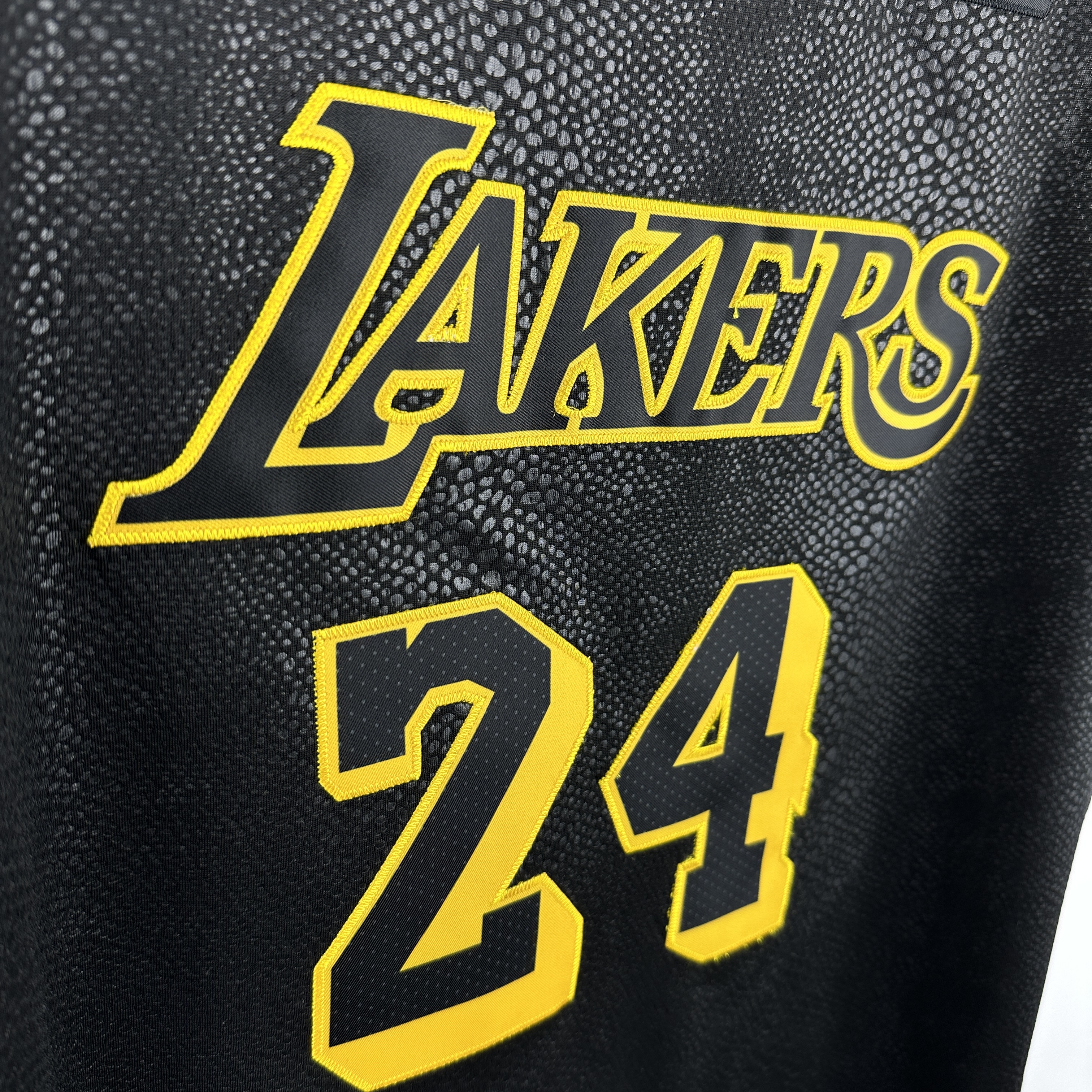 Embroidery Lakers Snake No. 24 Kobe