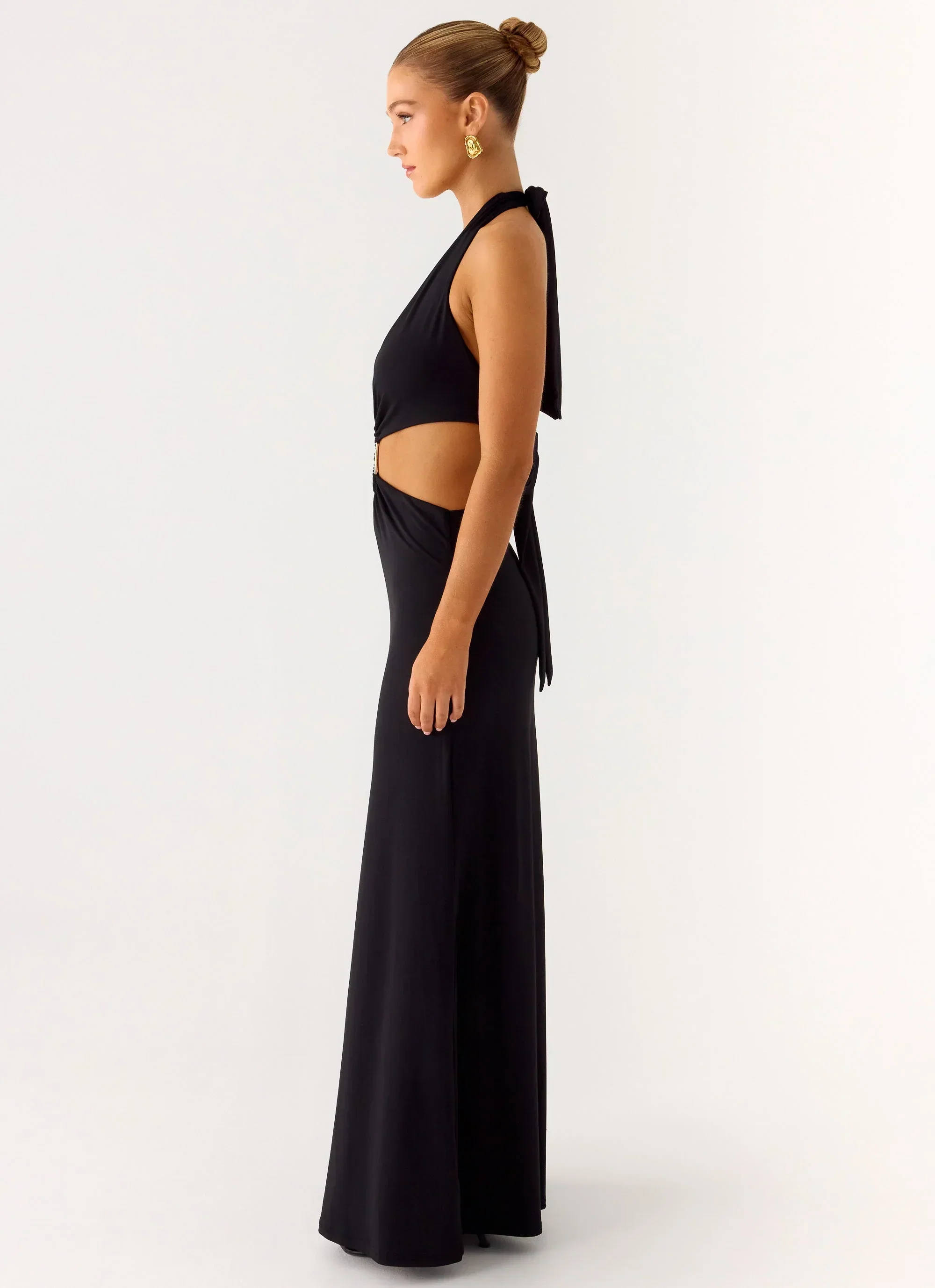Free Now Maxi Dress - Black