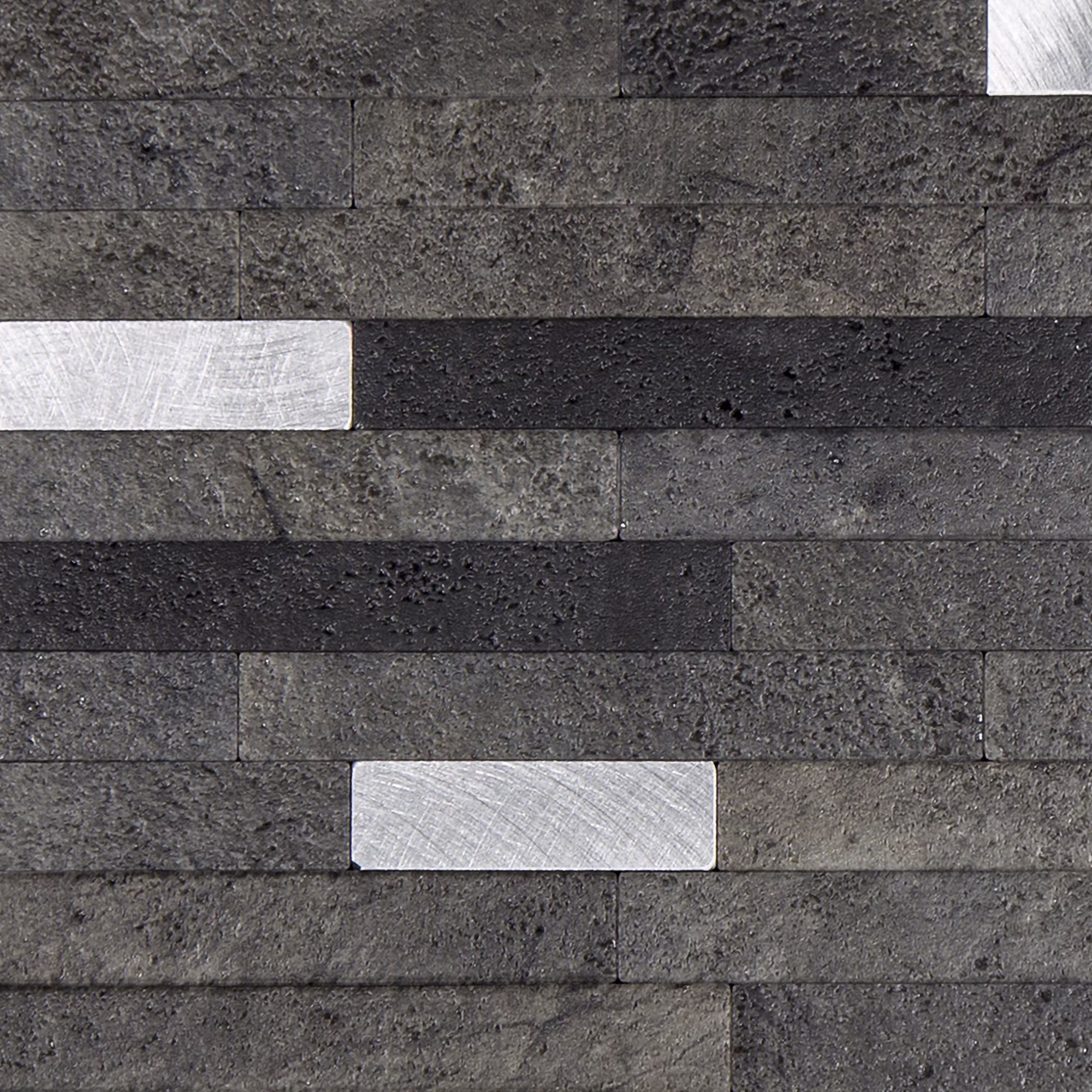 Aspect Peel and Stick Collage Tile in Biscuit Sample