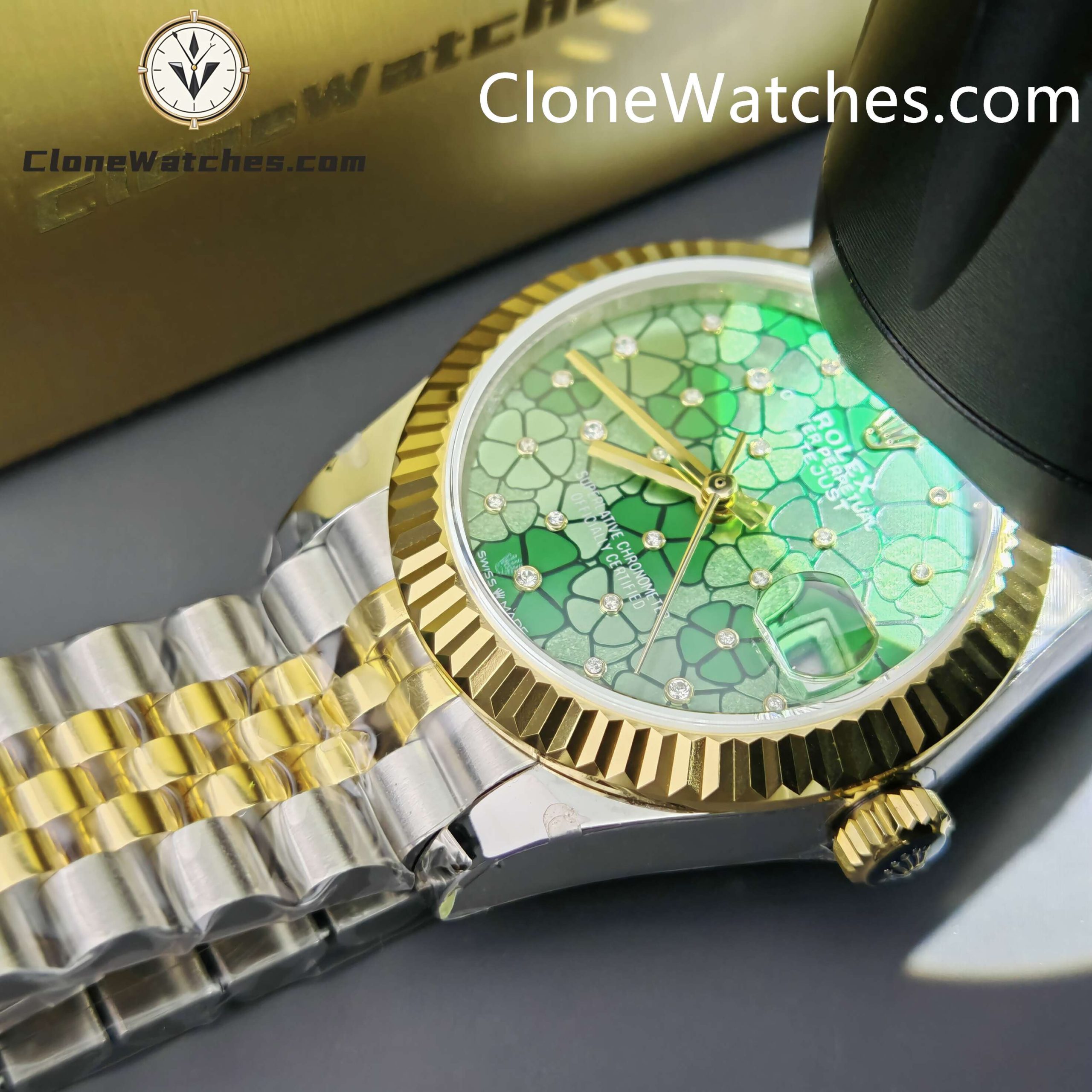 Rolex Super Clone Watches 1:1 DateJust m278273-0032 Jubilee 31MM 2236 Movement