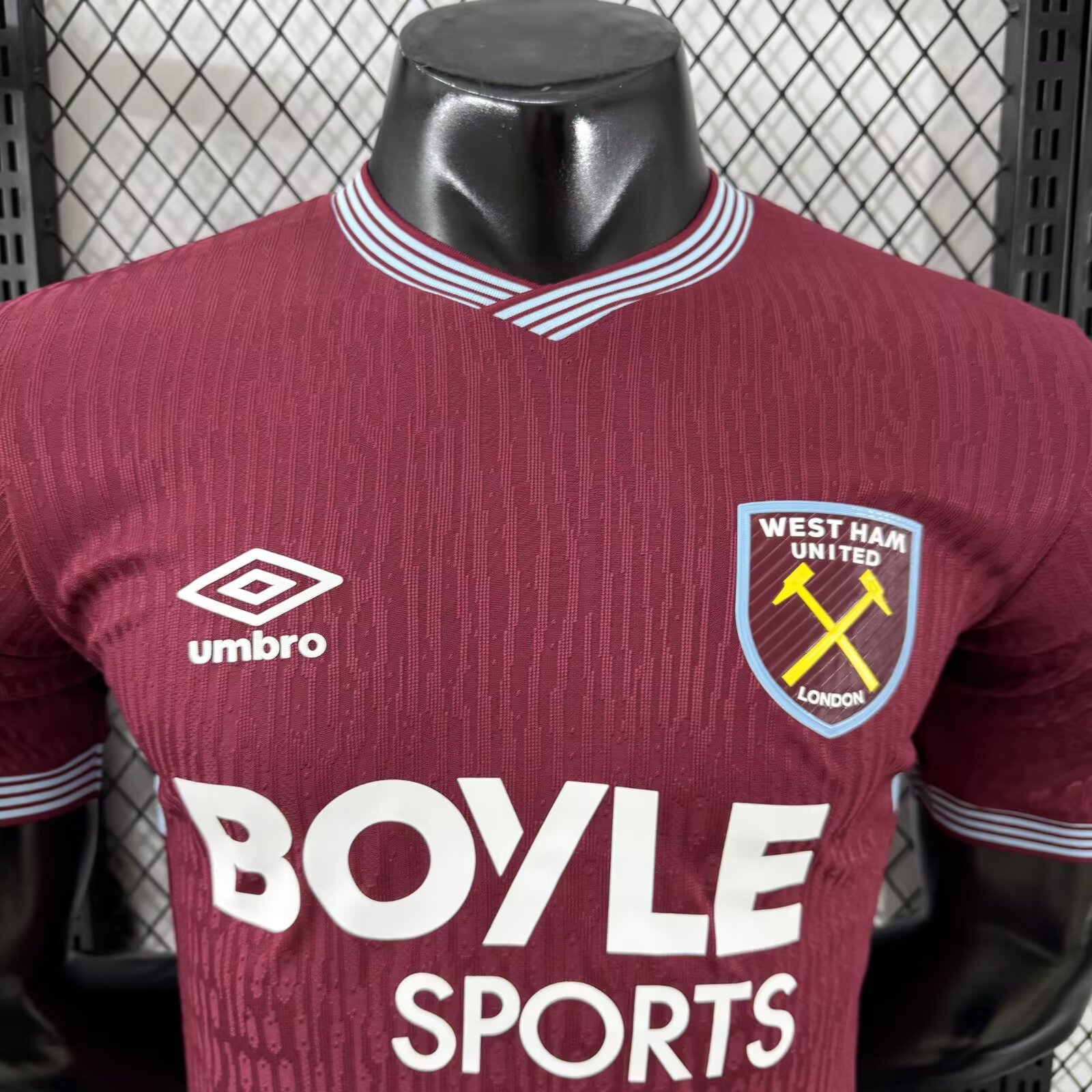 2025-26 West Ham United Home Shirt - Player Edition