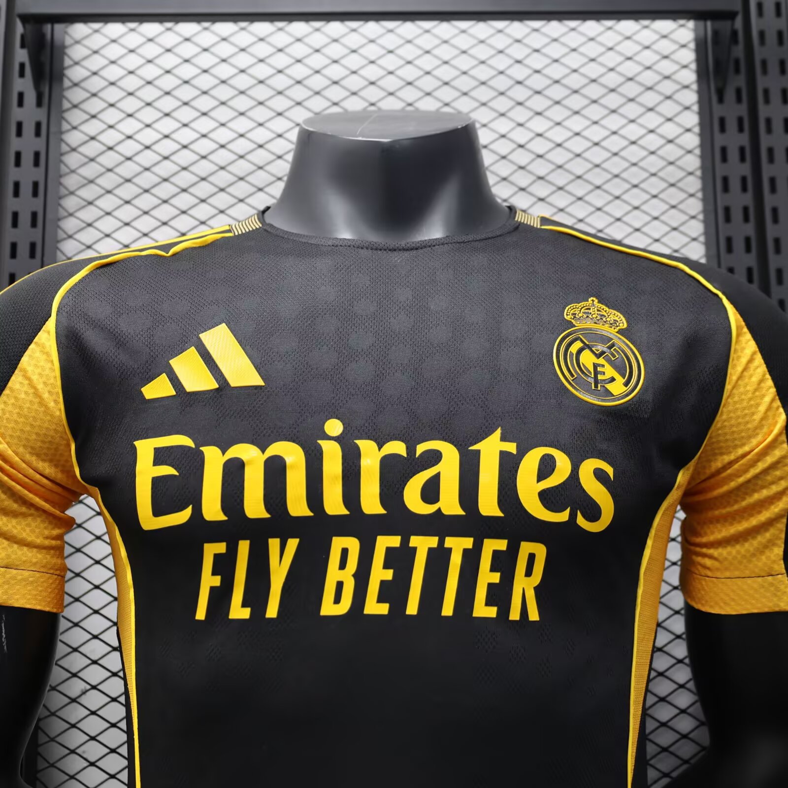 2025-26-Real Madrid Special Edition Black and Gold-Jersey-Player Edition