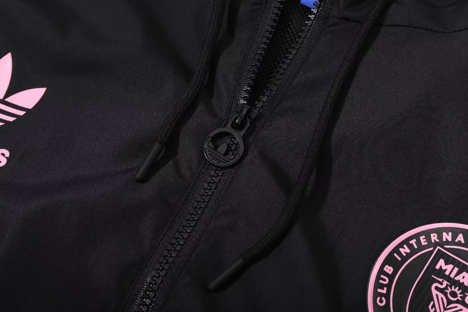 2023/24 Miami black hooded windbreaker 1:1 Thai quality