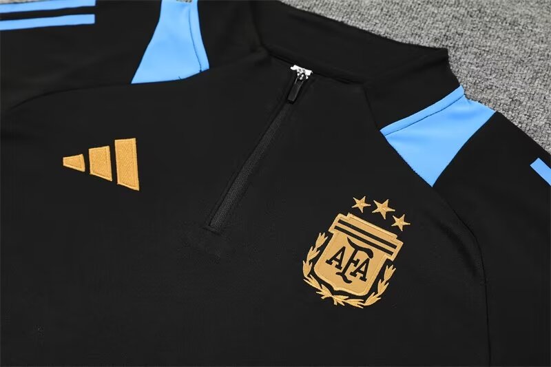 2024/25 Argentina half zip training sportswear 1:1 Thailand quality