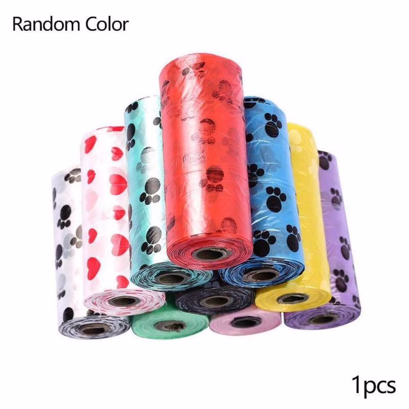 Degradable Pet Waste Poop Bags Dog Cat Clean Up Refill Garbage bag H4A5 T5Q9