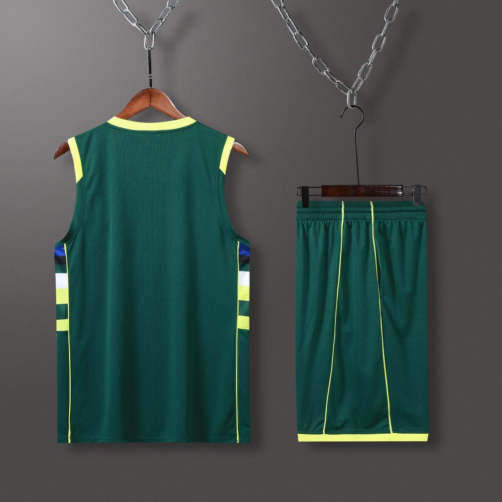 Bucks basketball green suit（Customizable name and number）
