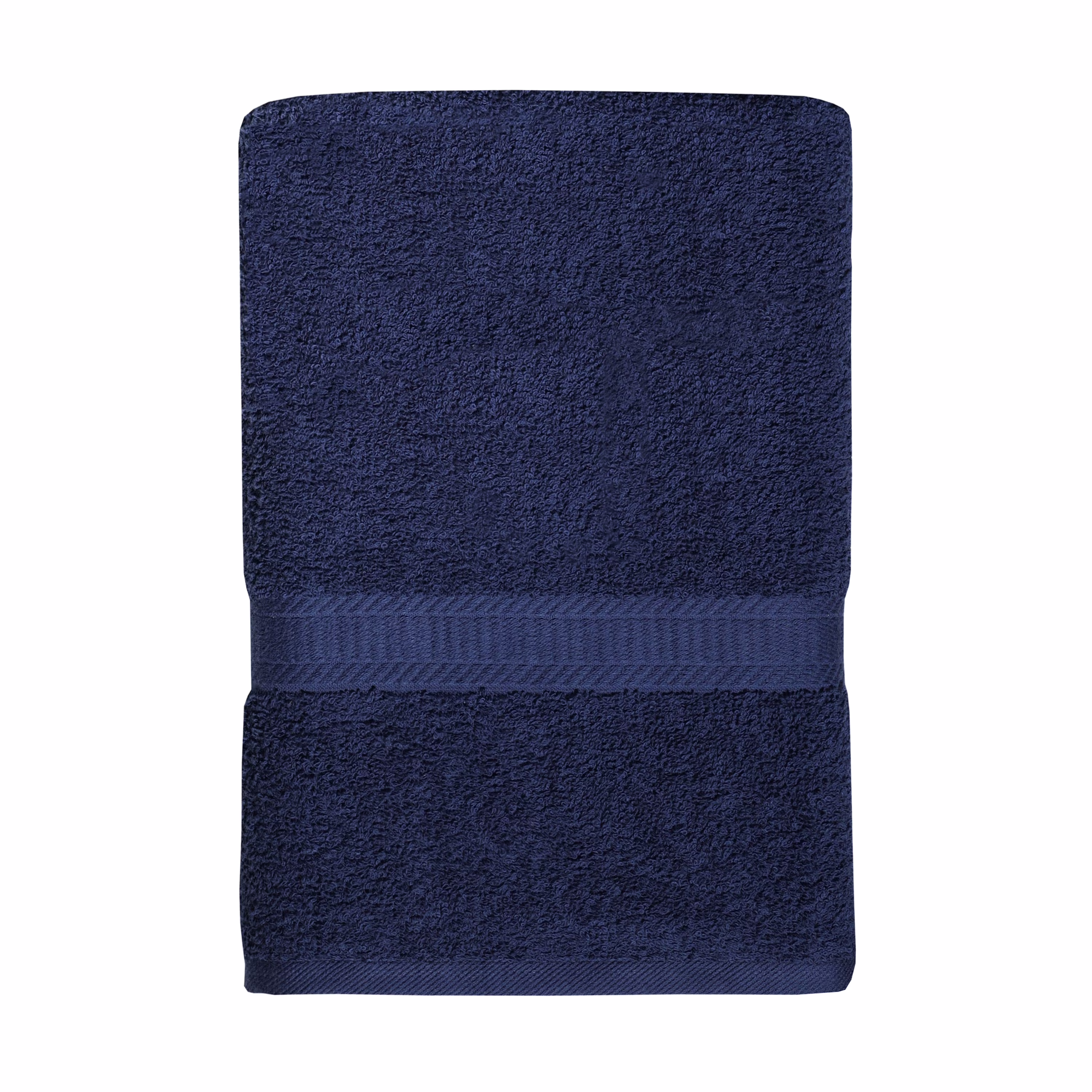 Mainstays Basic Bath Towel, 100% Cotton, Green