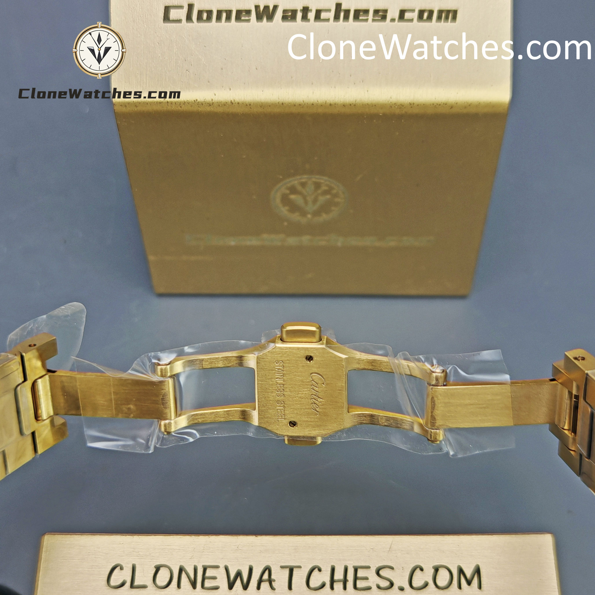 Cartier Super Clone Watches 1:1 Santos White Dial 35.1MM WGSA0030