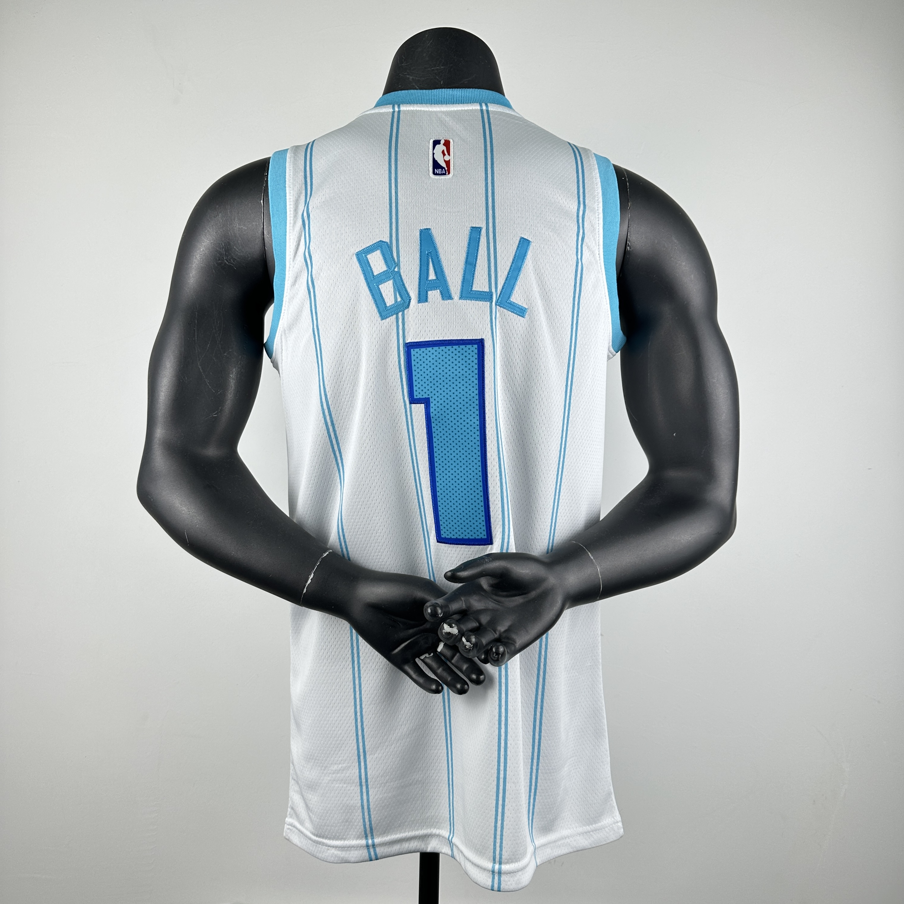 Embroidery Hornets White No. 1 Ball