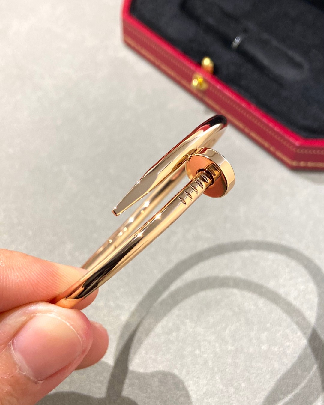 Cartier Diamond Free 18K Platinum Bracelet