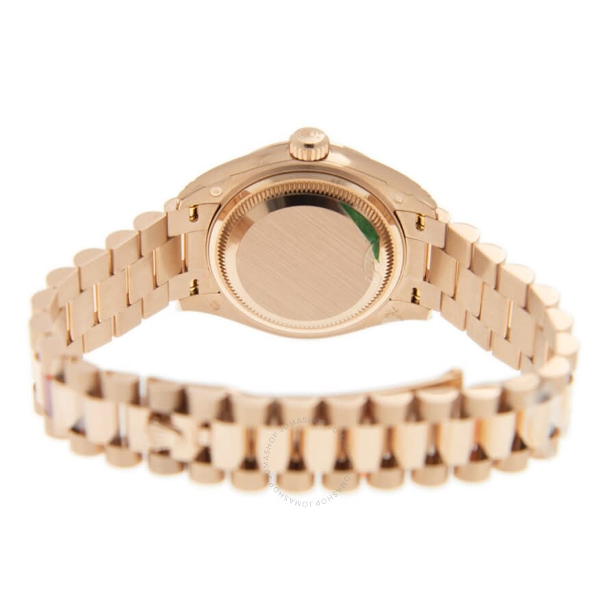 Rolex Lady Datejust 18kt Rose Gold Automatic Brown Dial Ladies Watch 279175-0014（Lifetime free warranty+90-days replacement service & Refund!.）