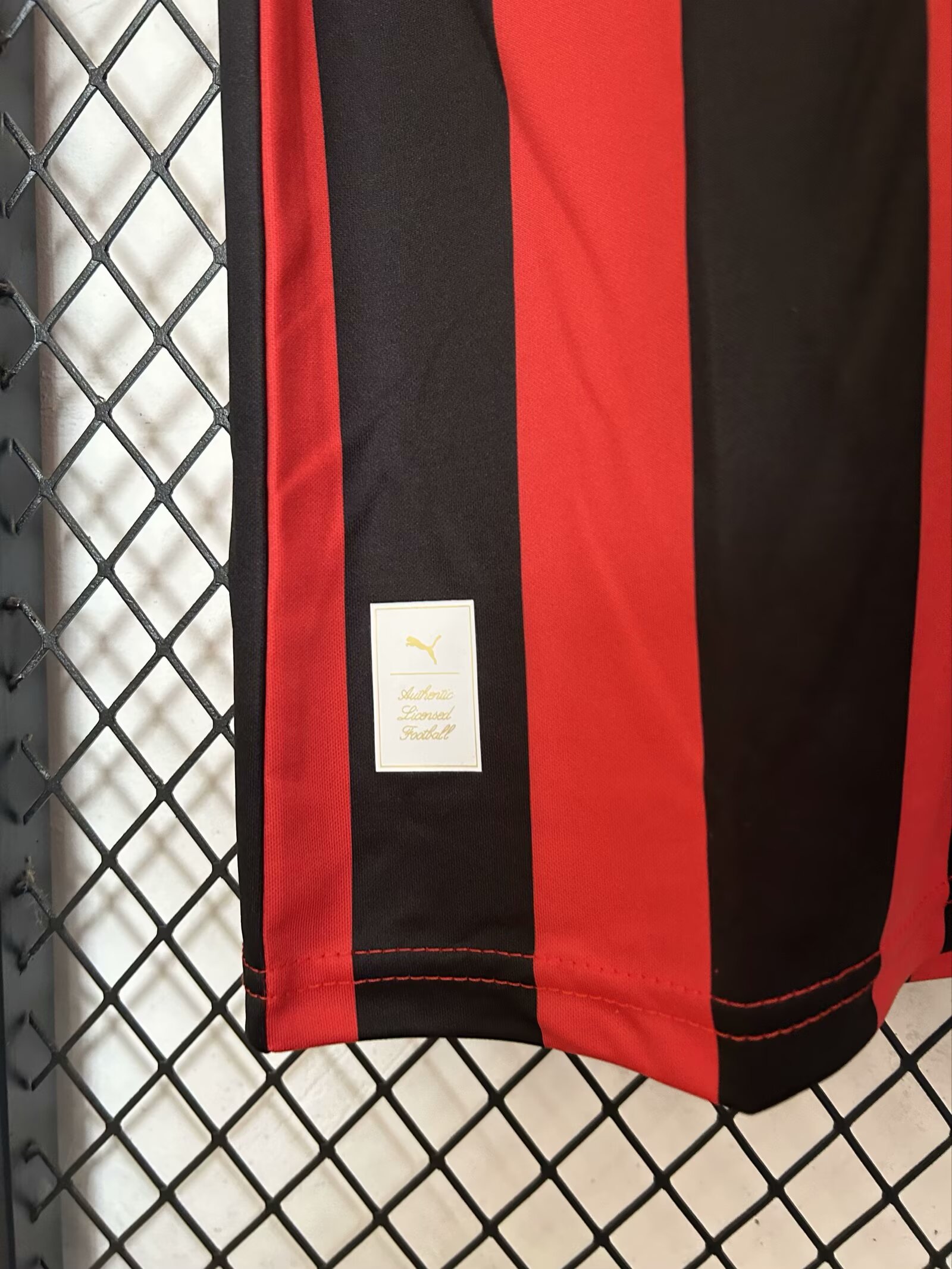 2025-26 AC Milan 125th Anniversary Black and Red - Jersey - Fan Edition