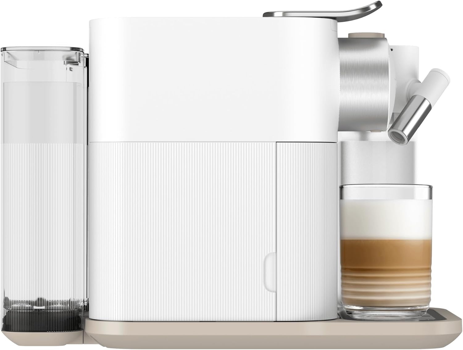 Machine à café système lait automatique 19 bars 1400W blanc