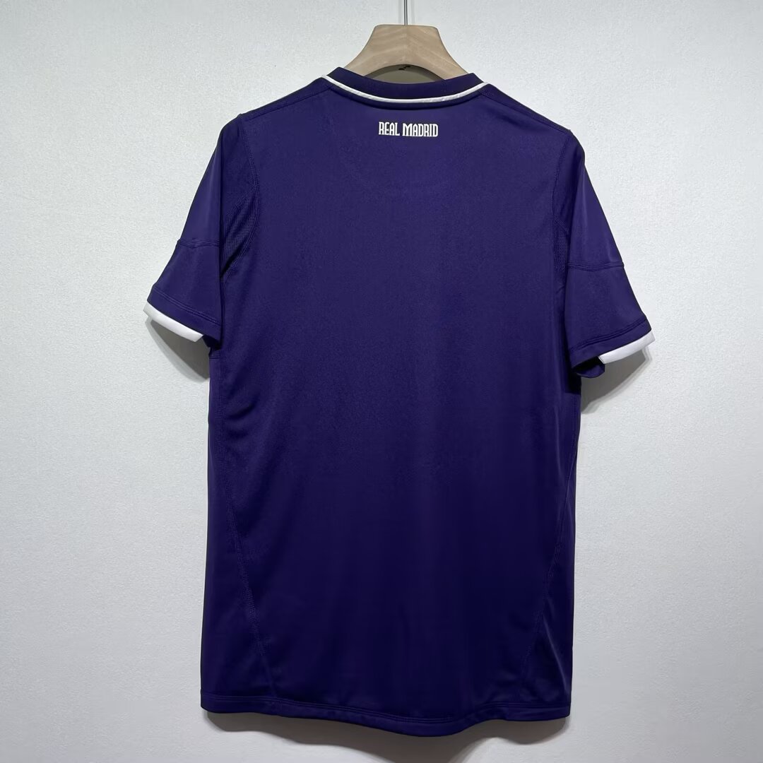10-11 Real Madrid second away purple retro jersey - fans edition