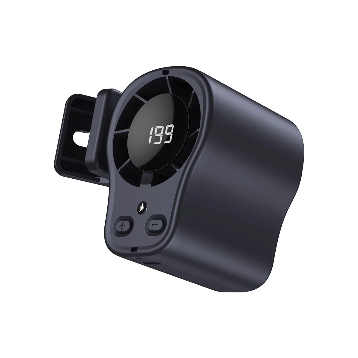 🔥2026 Semiconductor Cooling Car Clip On Fan - 360° Rotation