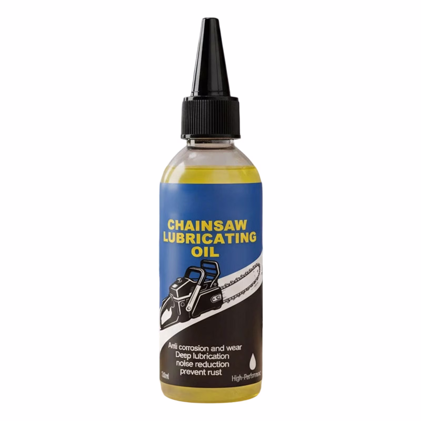 100ML Chainsaw Oil, Bar and Chain Oil, Multi-Purpose Bar and Chainsaw Lubricant, Reduces Wear Long-Lasting, for Gas, Electric Saw, and Pole Saw