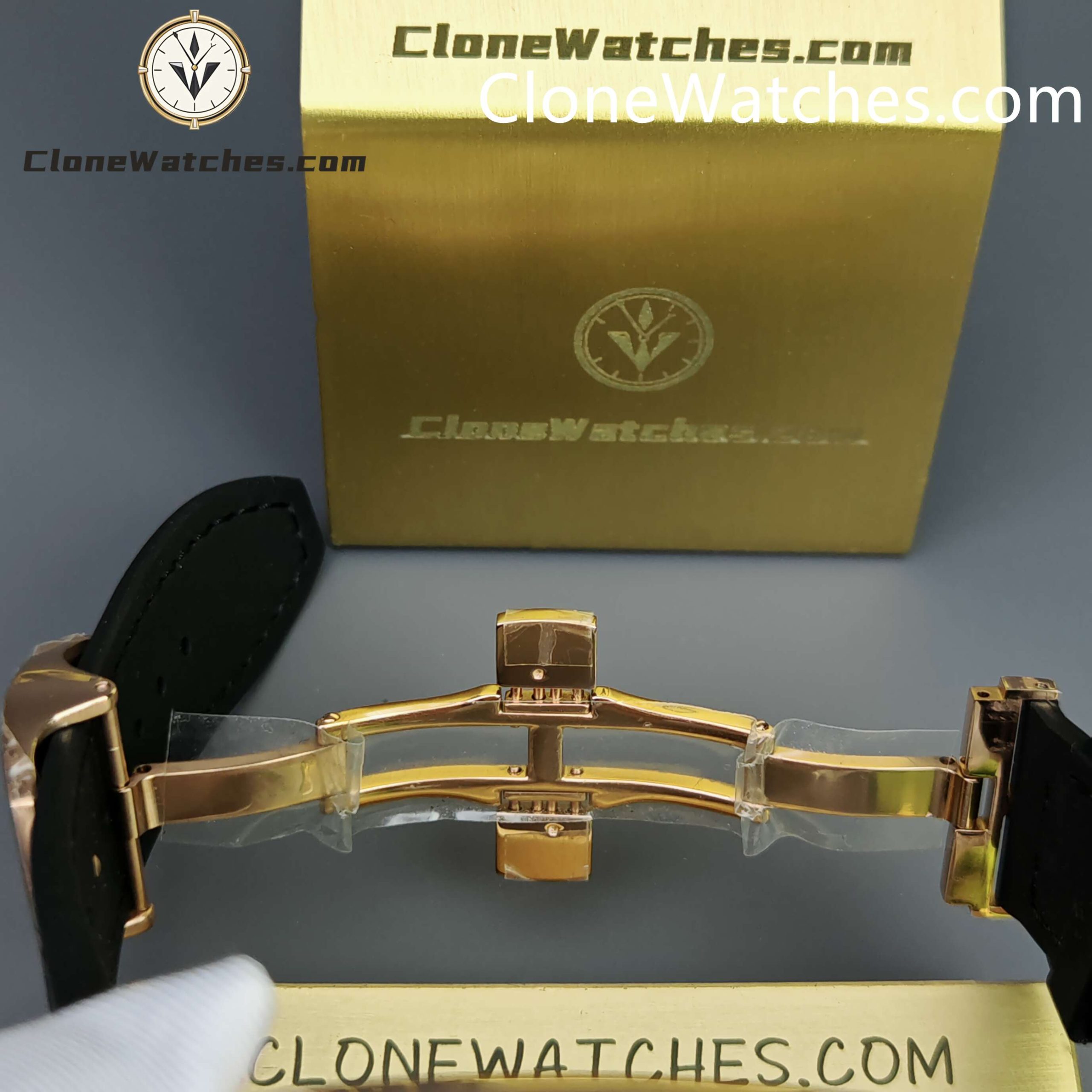 Franck Muller Super Clone Watches 1:1 Vanguard 45CCGLDBRNLD1 44MM
