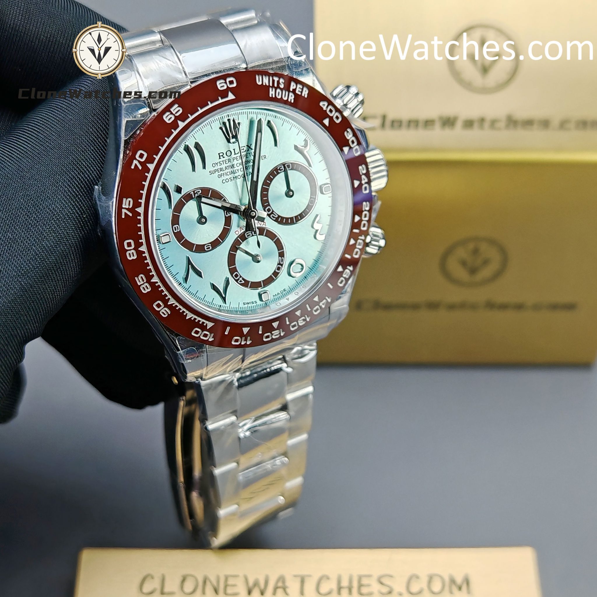 Rolex Super Clone Watches 1:1 ICE BLUE Daytona M116506 Middle East Version 4130 Movement