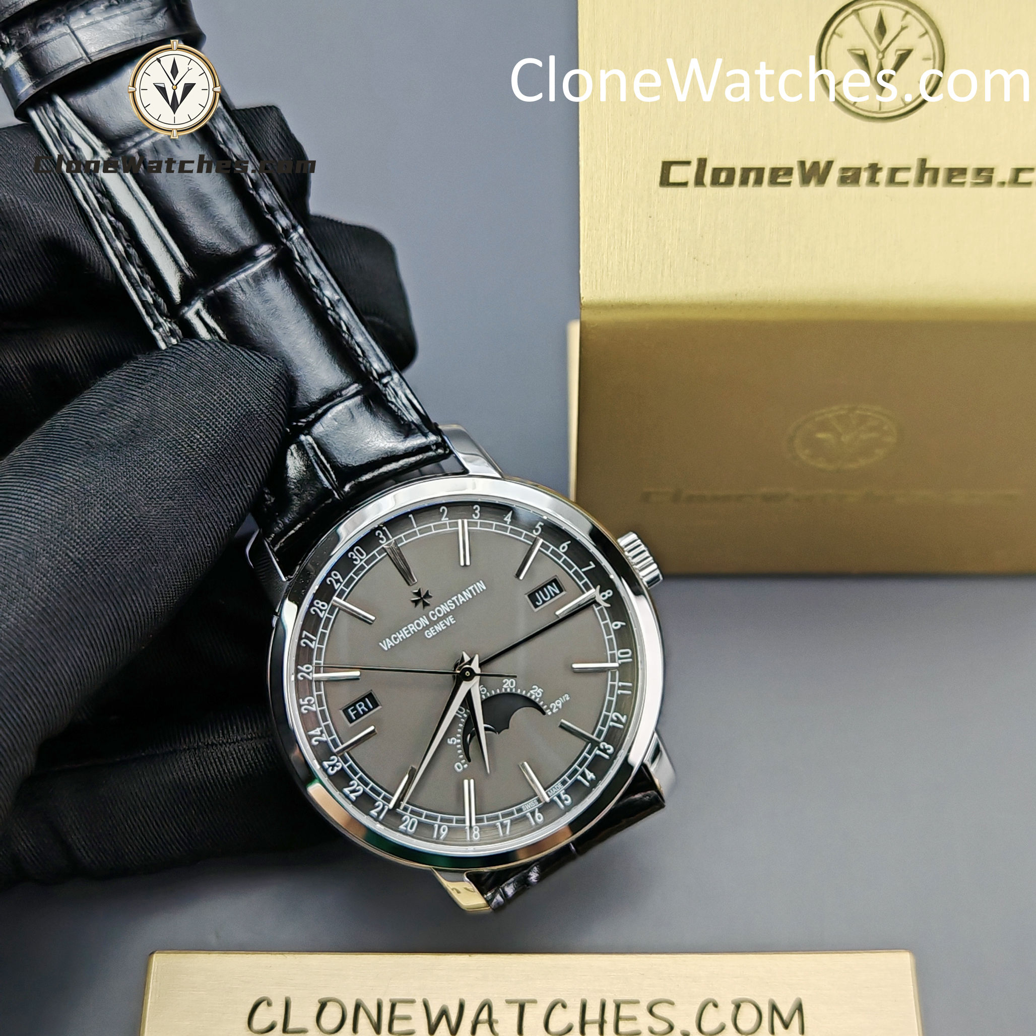 Vacheron Constantin Super Clone Watches 1:1 Traditionnelle 4010T/000G-B740 Slate Grey Dial