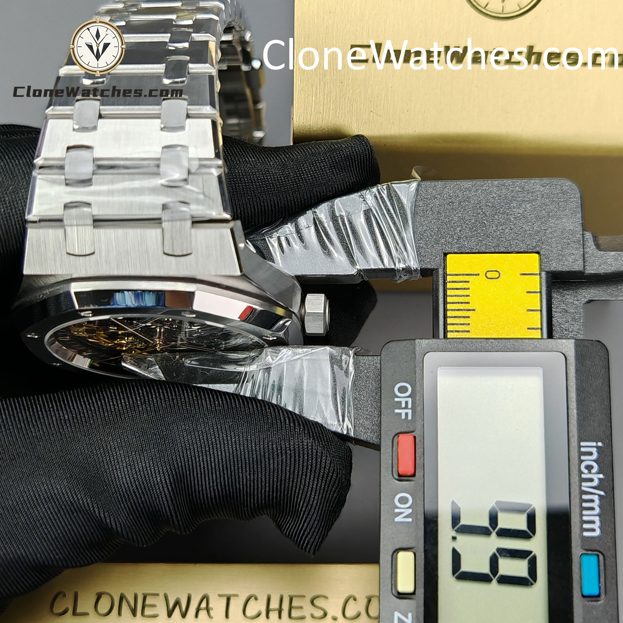 Audemars Piguet Super Clone Watches 1:1 Royal Oak 15407 Skeleton Dial