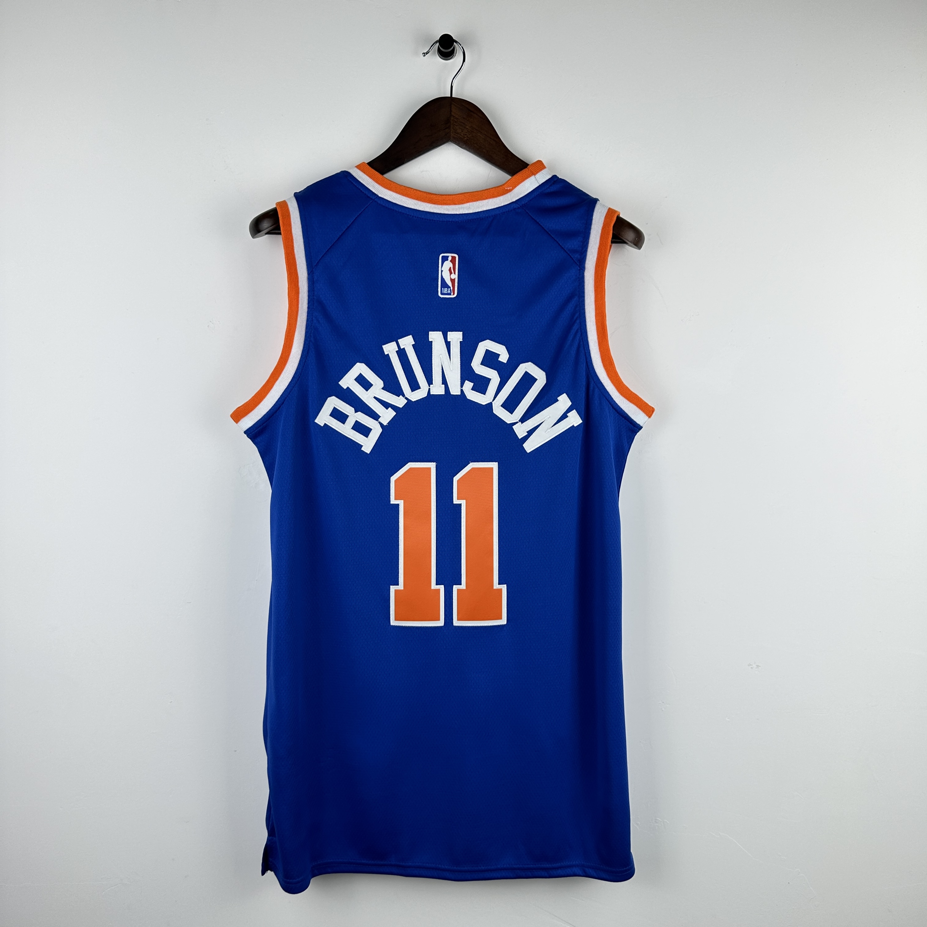 Embroidery Knicks Blue No. 11 Brunson