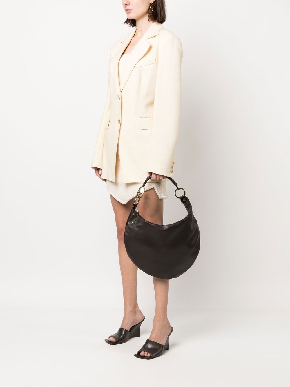 Half Moon Hobo Shoulder Bag (2000s Archives)