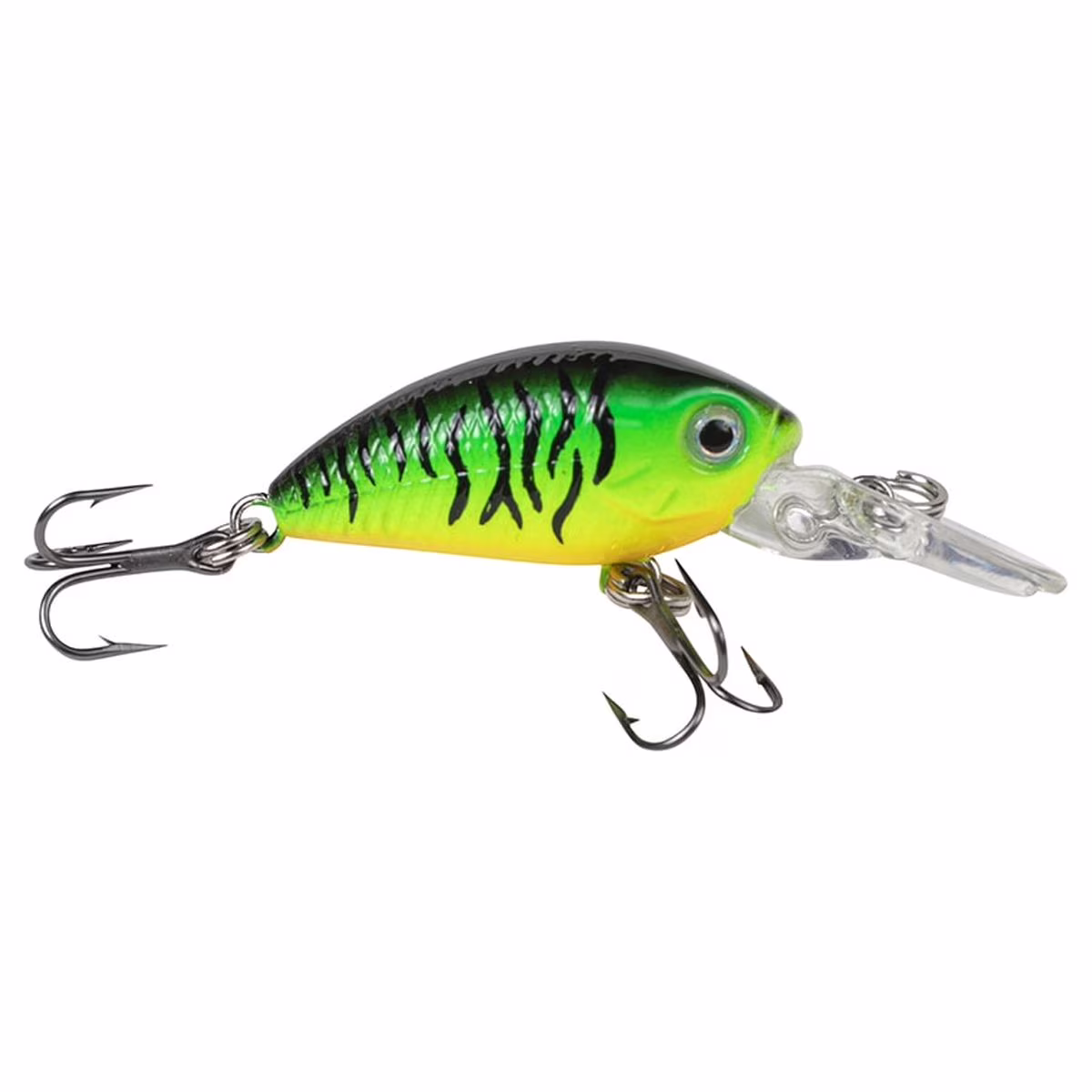 Ozark Trail Mini Crankbait Fishing Lure, Gold Black, 1/11 oz