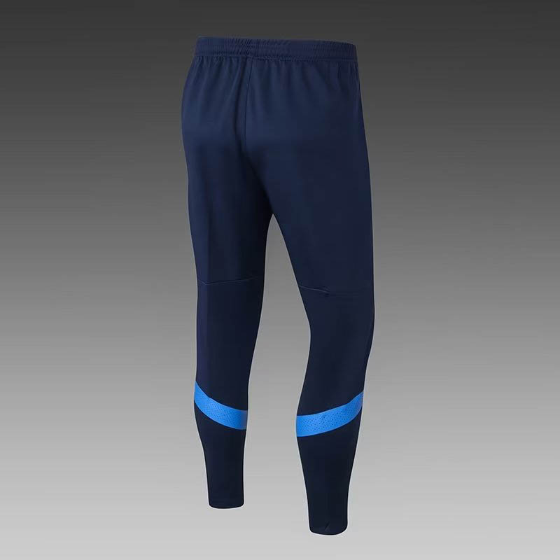 2022/2023 Italy Half-Pull Training Suit Blue Soccer Shirt Set