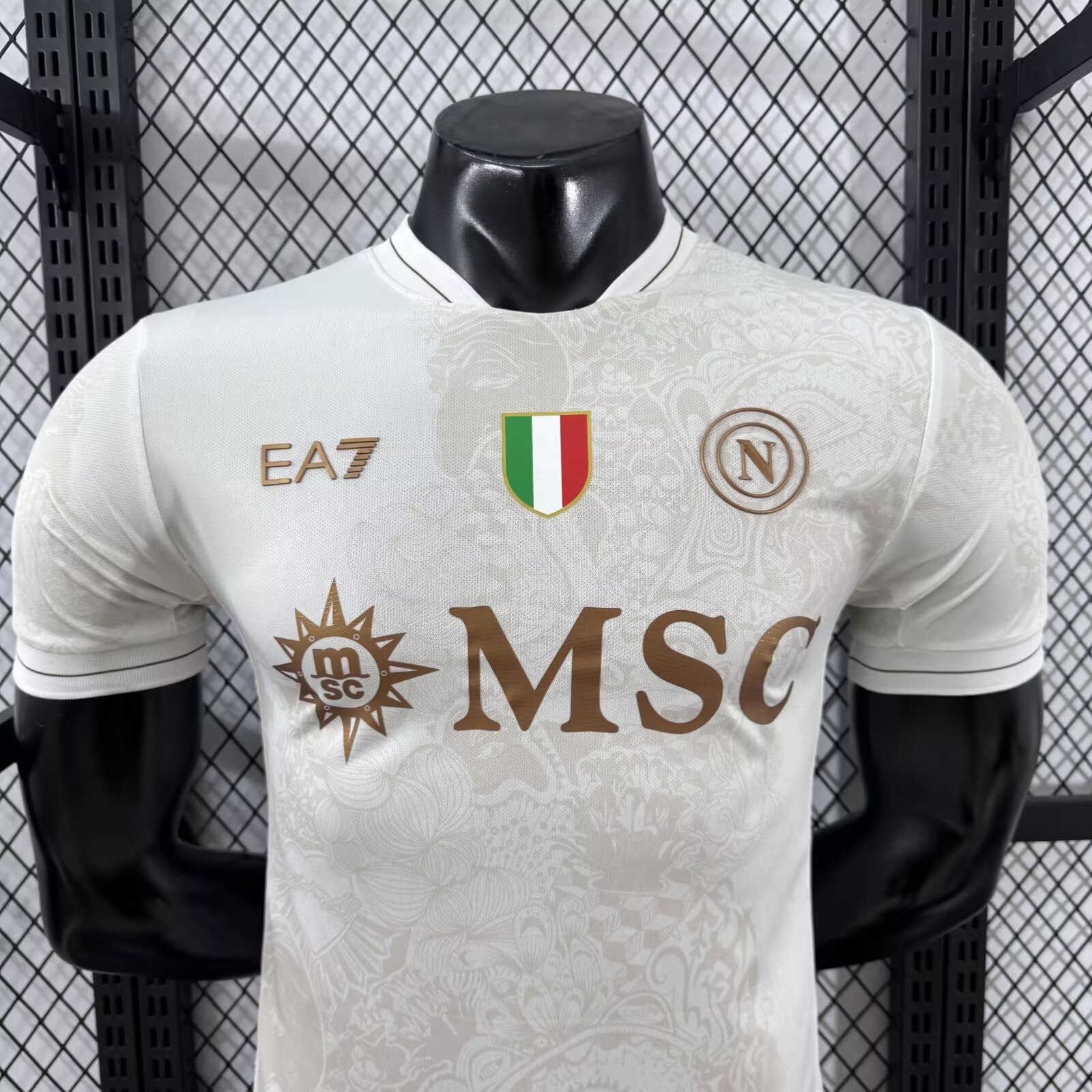 2025-26 Naples Away Shirt - Player Edition
