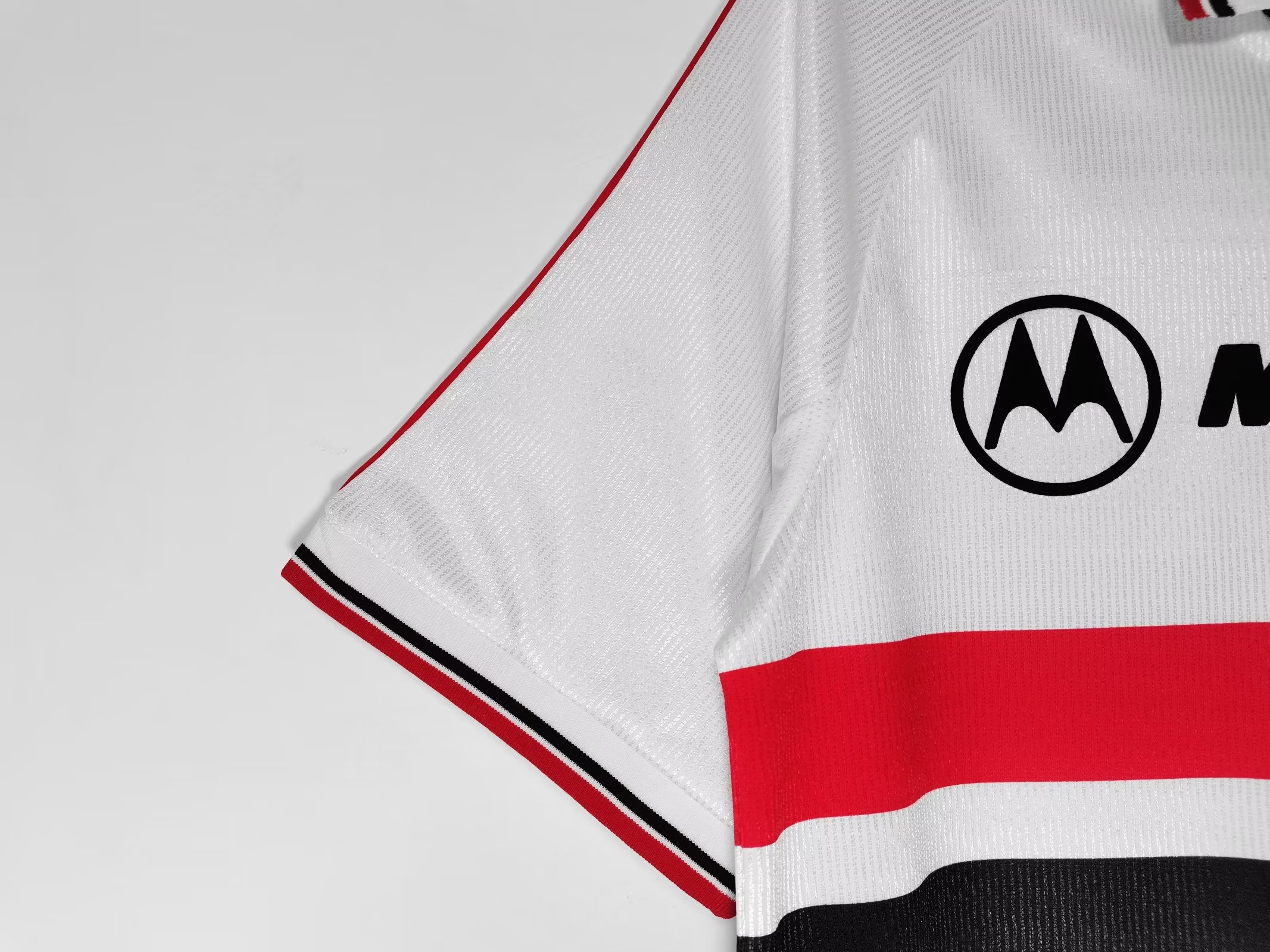 2000 season Sao Paulo home retro jersey lapel - fans edition