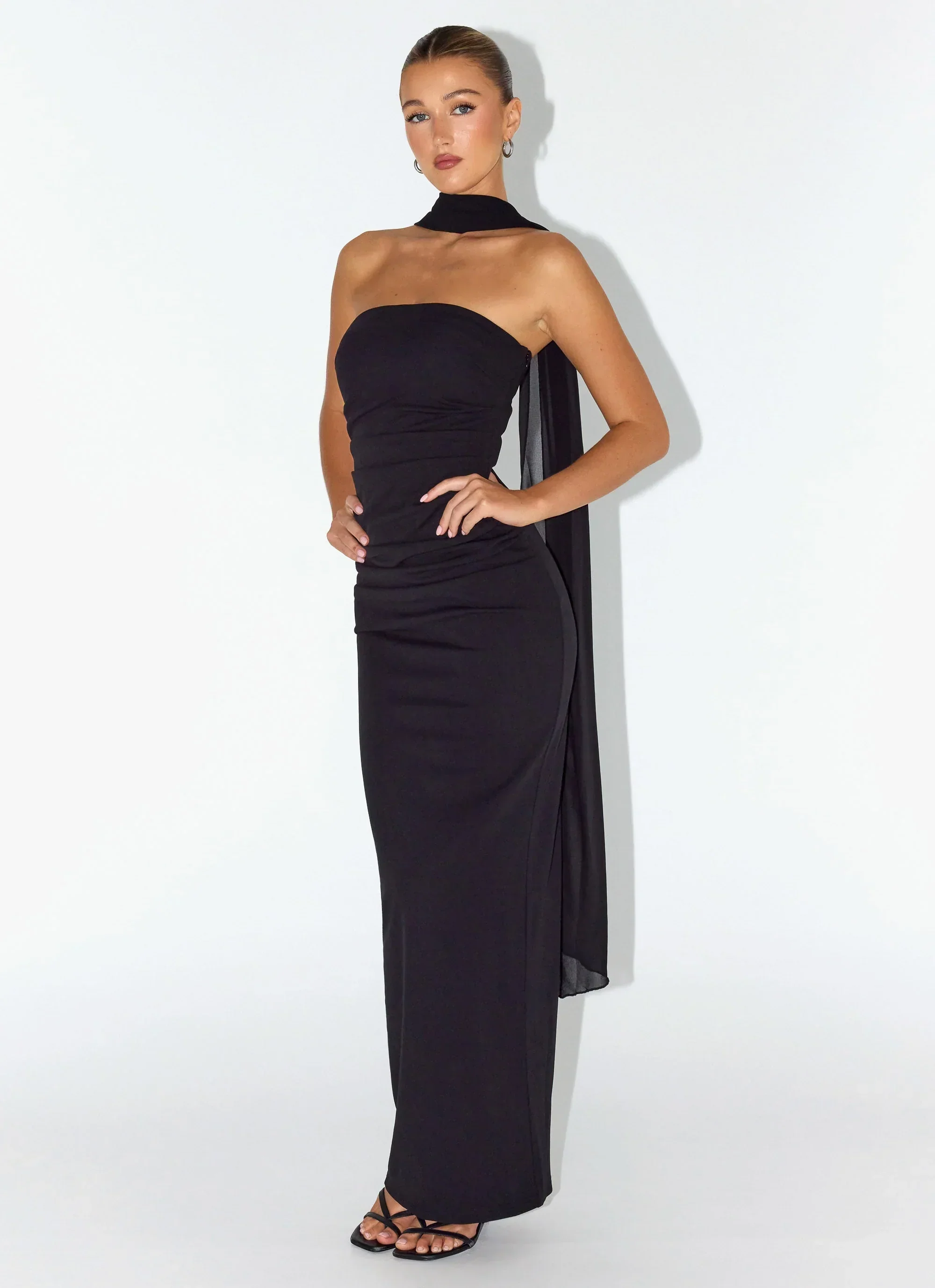 Libra Maxi Dress - Black