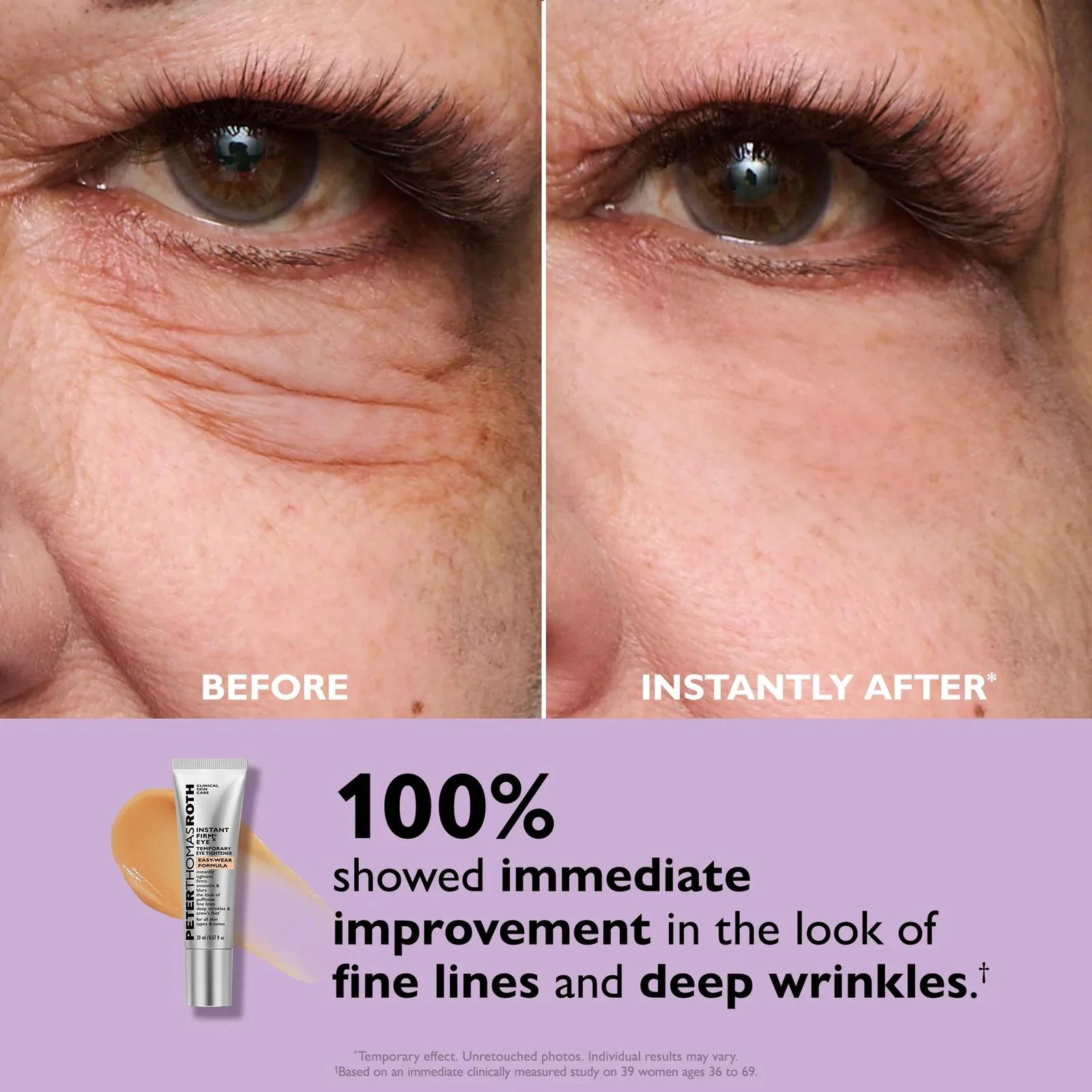 ✨ Instant Eye Tightener Primer – Firming Under Eye Serum with Hyaluronic Acid & Vitamin E