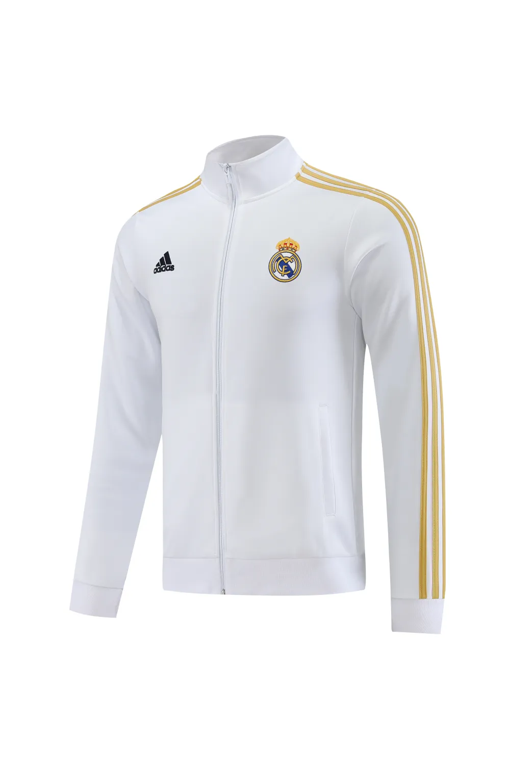 2023/24 Real Madrid Jacket White Tracksuit