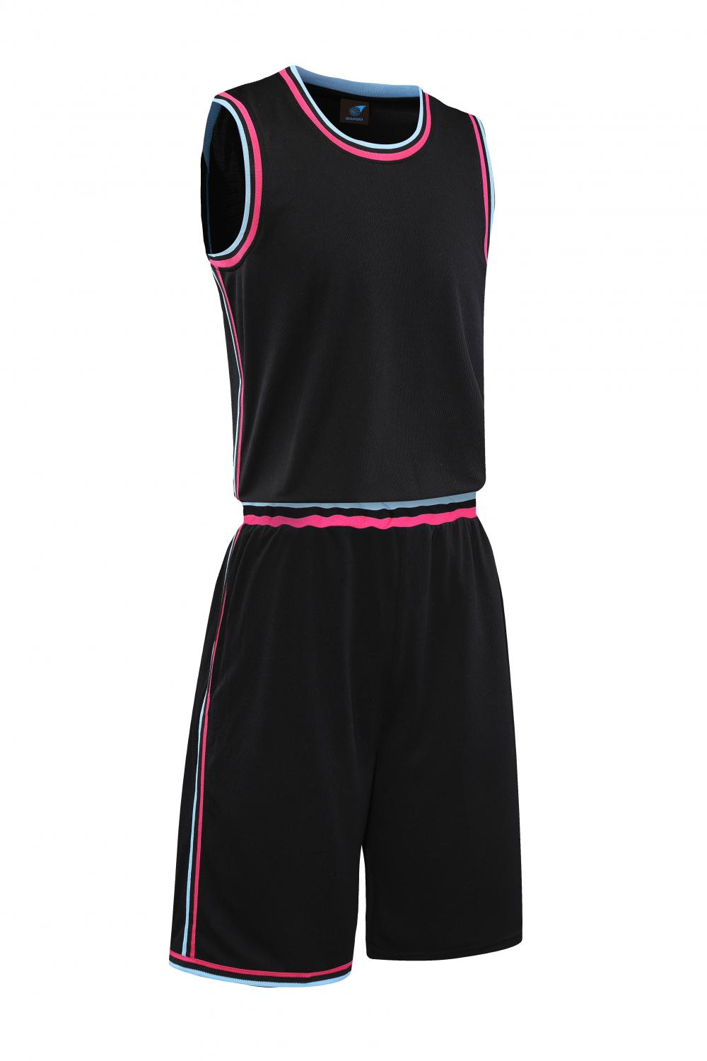 Heat basketball uniform black suit（Customizable name and number）