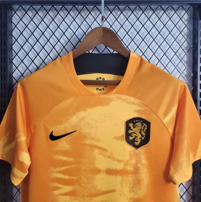 2022 FIFA World Cup Netherlands National Team Home Shirt - Fans Edition