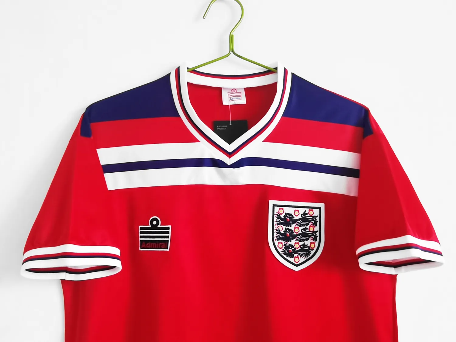 1982 England away retro jersey