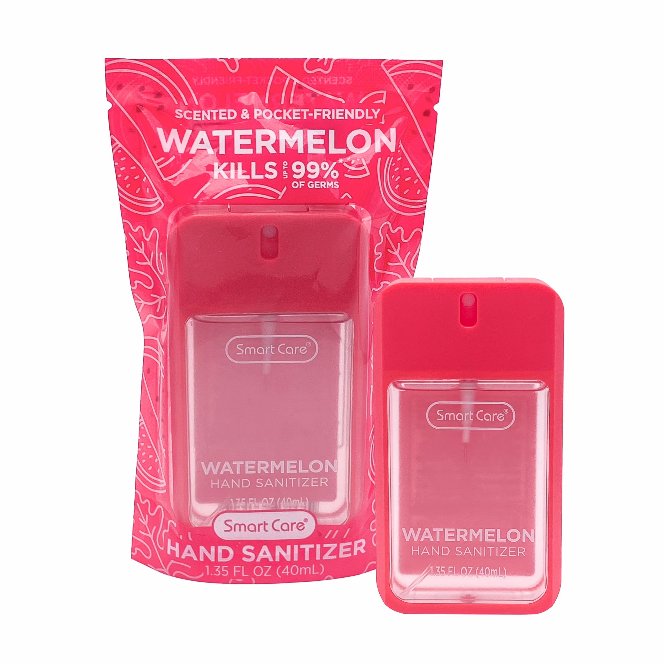 Smart Care Scented Hand Sanitizer Spray, Watermelon, 1.35 fl oz