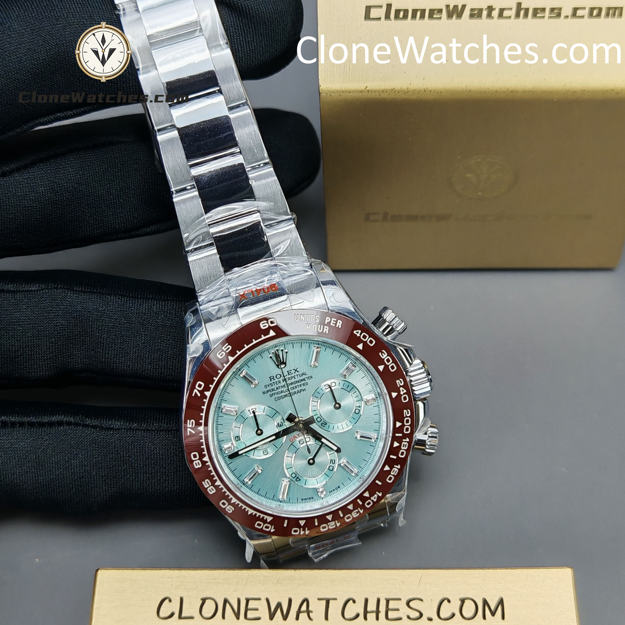 Rolex Super Clone Watches 1:1 ICE BLUE Daytona M116506-0002 4130 Movement