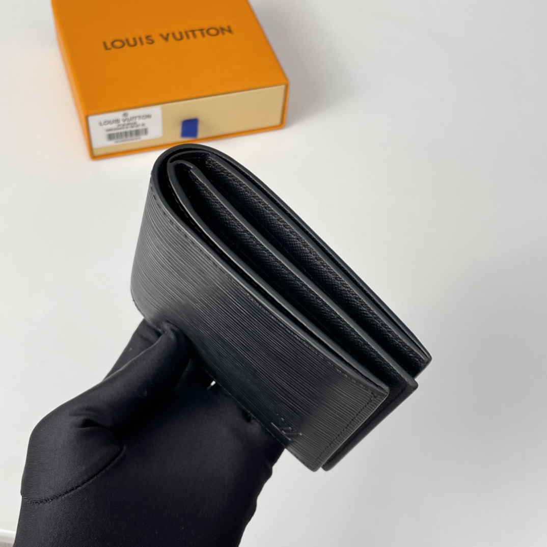 LV black wallet