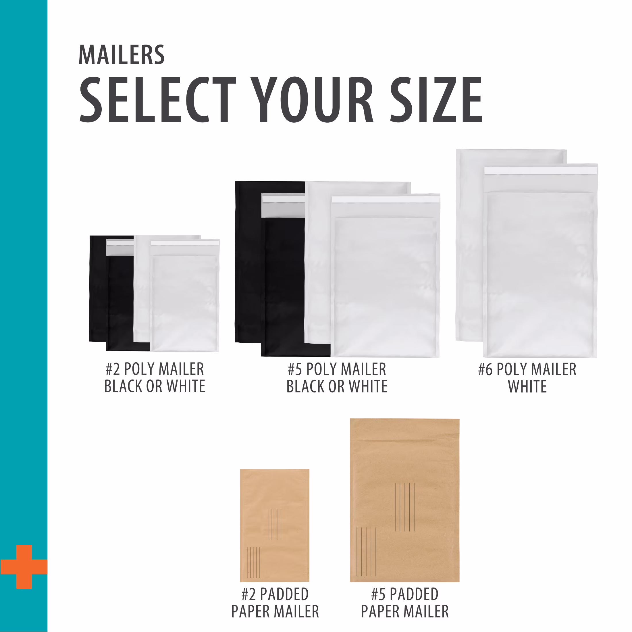 Pen + Gear, Padded Paper Mailer, #5 (10.5 in. x 15 in.), Brown, 1 Count