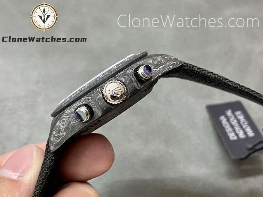 Modified Super Clone Watches 1:1 DiW Rolex Daytona GRADIENT GREEN SILVER