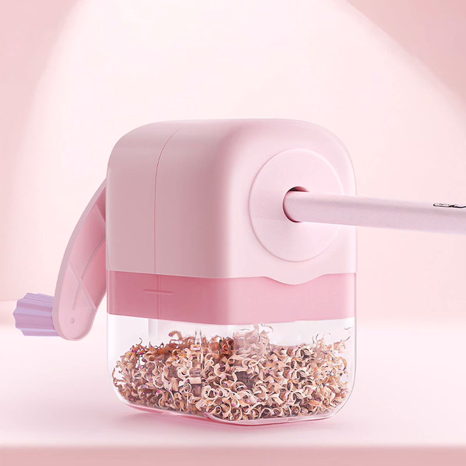 Manual Pencil Sharpener – Compact Handheld & Desktop for No.2 & Colored Pencils (6.9-11mm), Back to Campus Stationery Gift for Teens, Scholars, Home & Office