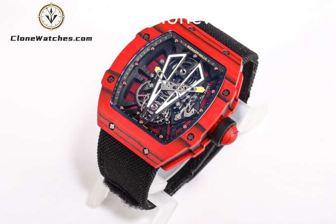 Richard Mille Super Clone Watches 1:1 RM 027 – 03 Tourbillon Black Strap