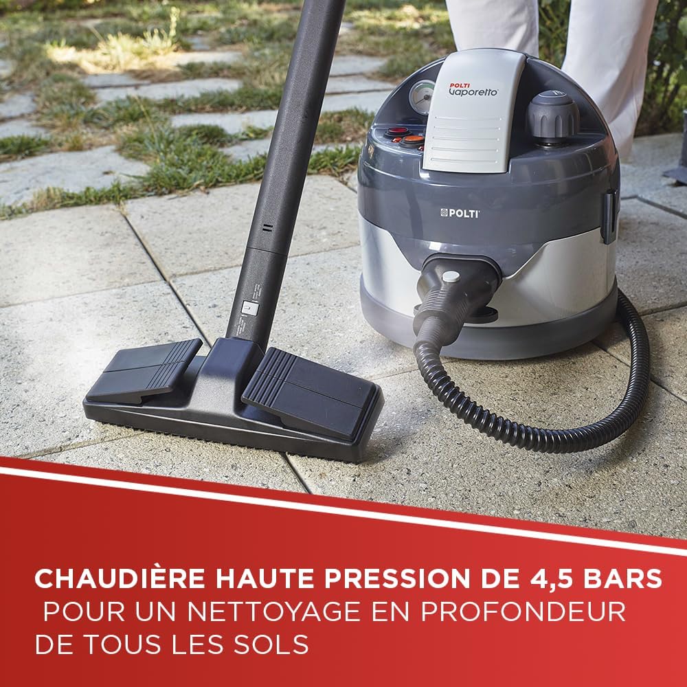 Nettoyeur vapeur Eco Pro 30 chaudière 2000W réservoir 2L 9 accessoires gris