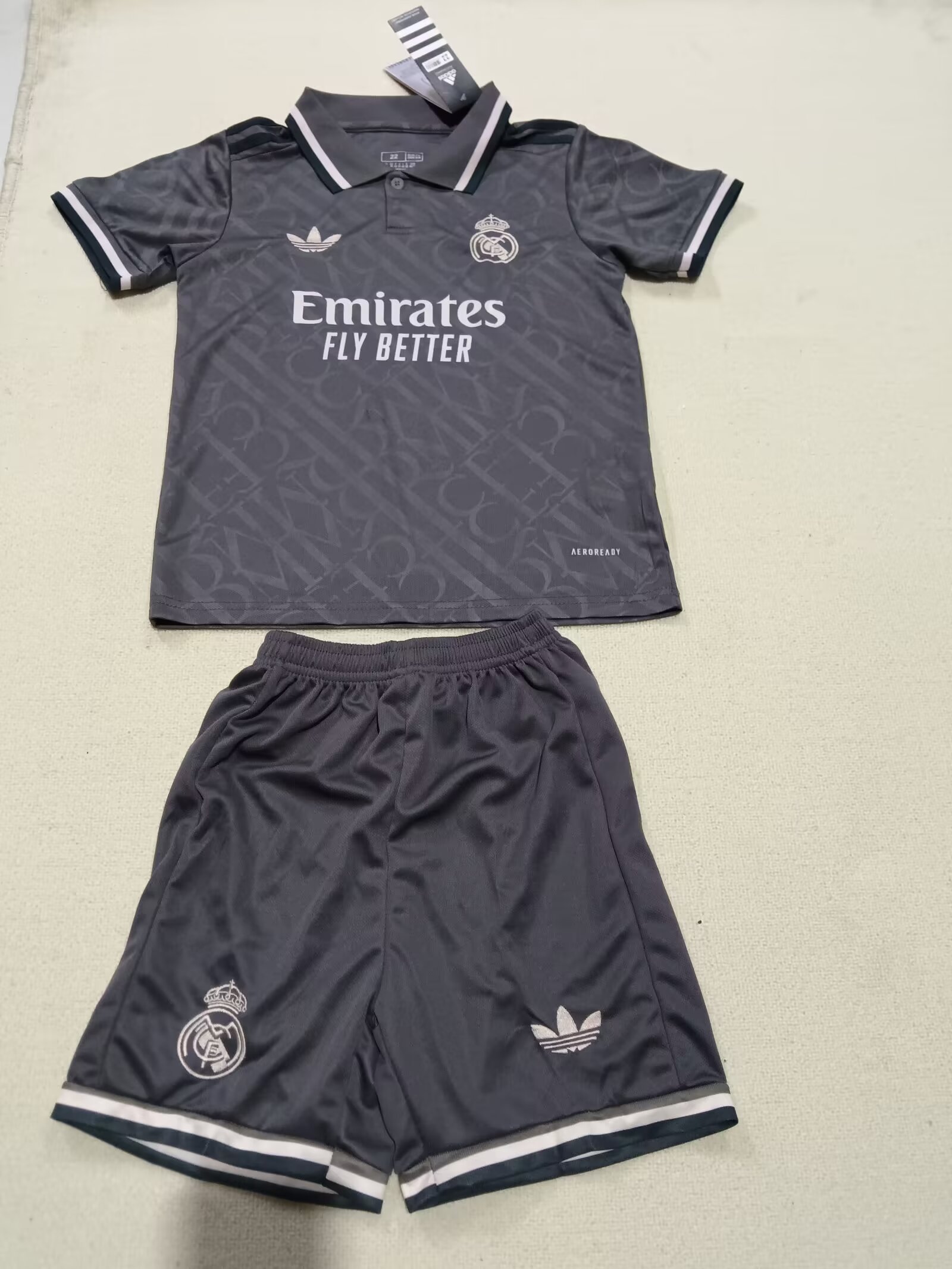 2024/25 Real Madrid Away Second Shirt - Kids Clothing