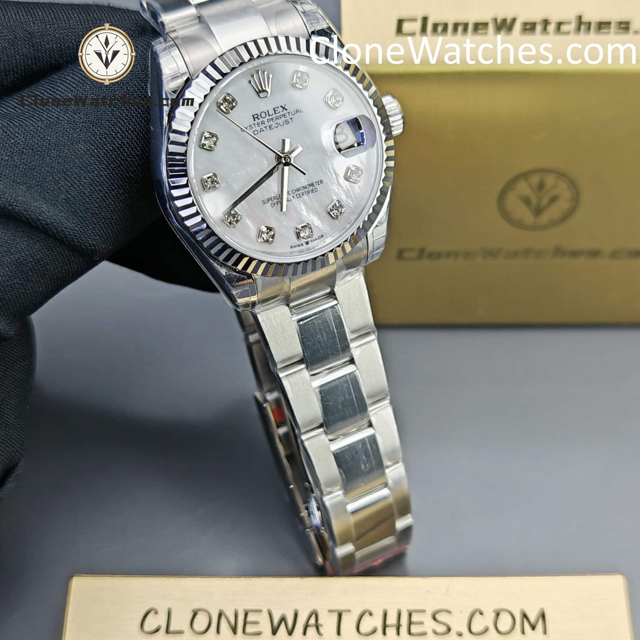 Rolex Super Clone Watches 1:1 DateJust m278274-0005 Oyster 31MM 2236 Movement