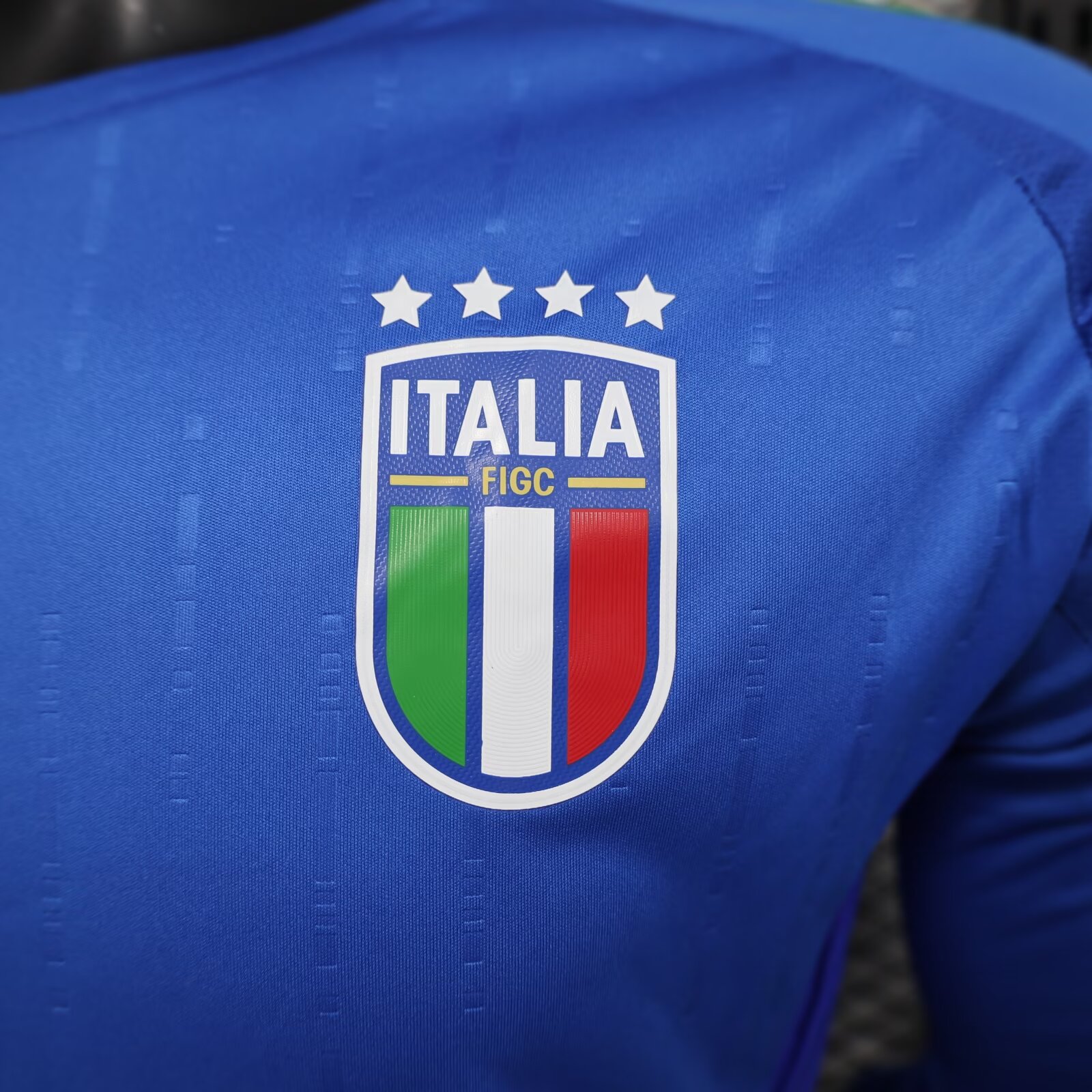 2024/25 Italy Home Player Version Long Sleeve Jersey 1:1 Thailand Quality