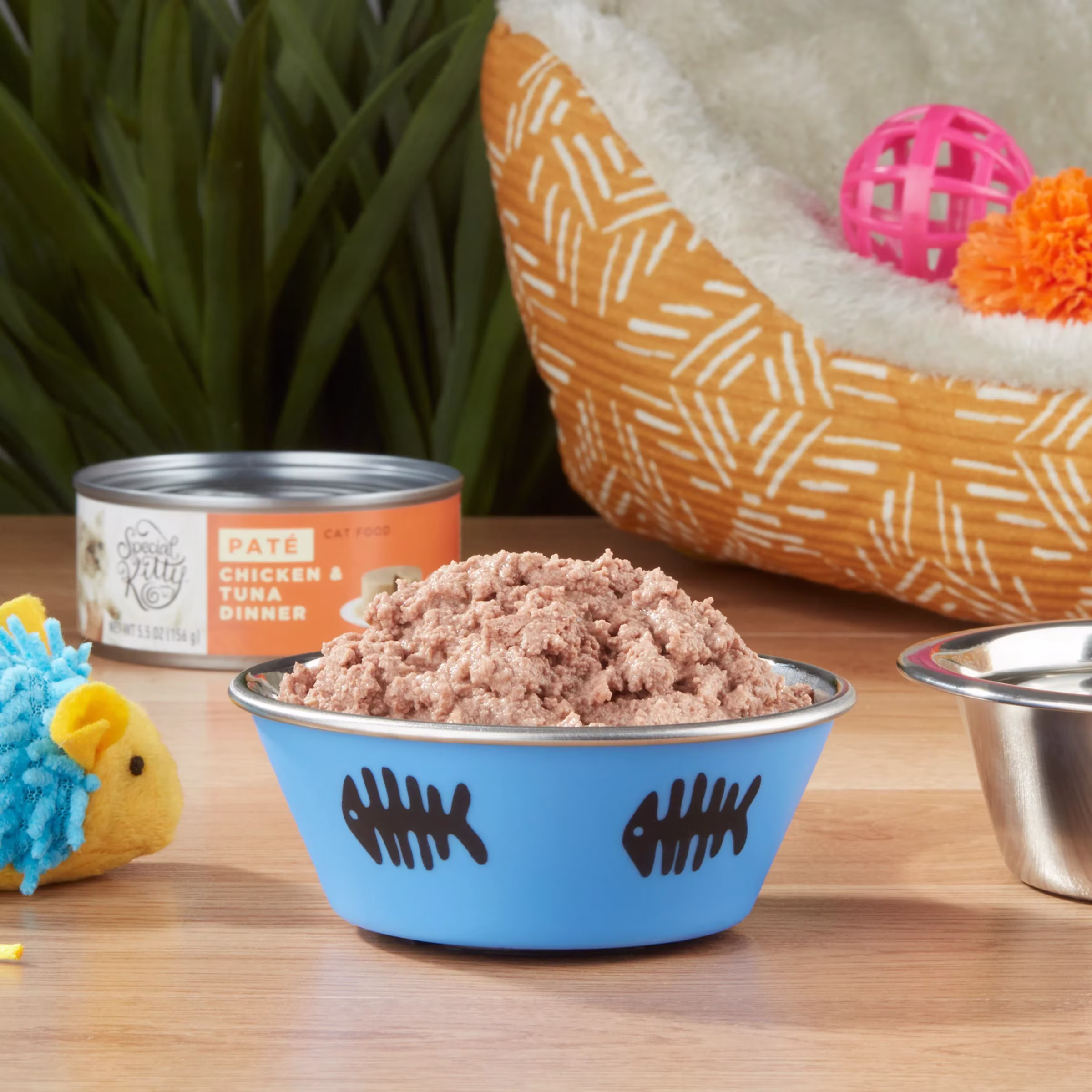 Special Kitty Chicken & Tuna Dinner Pate Wet Cat Food, 5.5 oz Can
