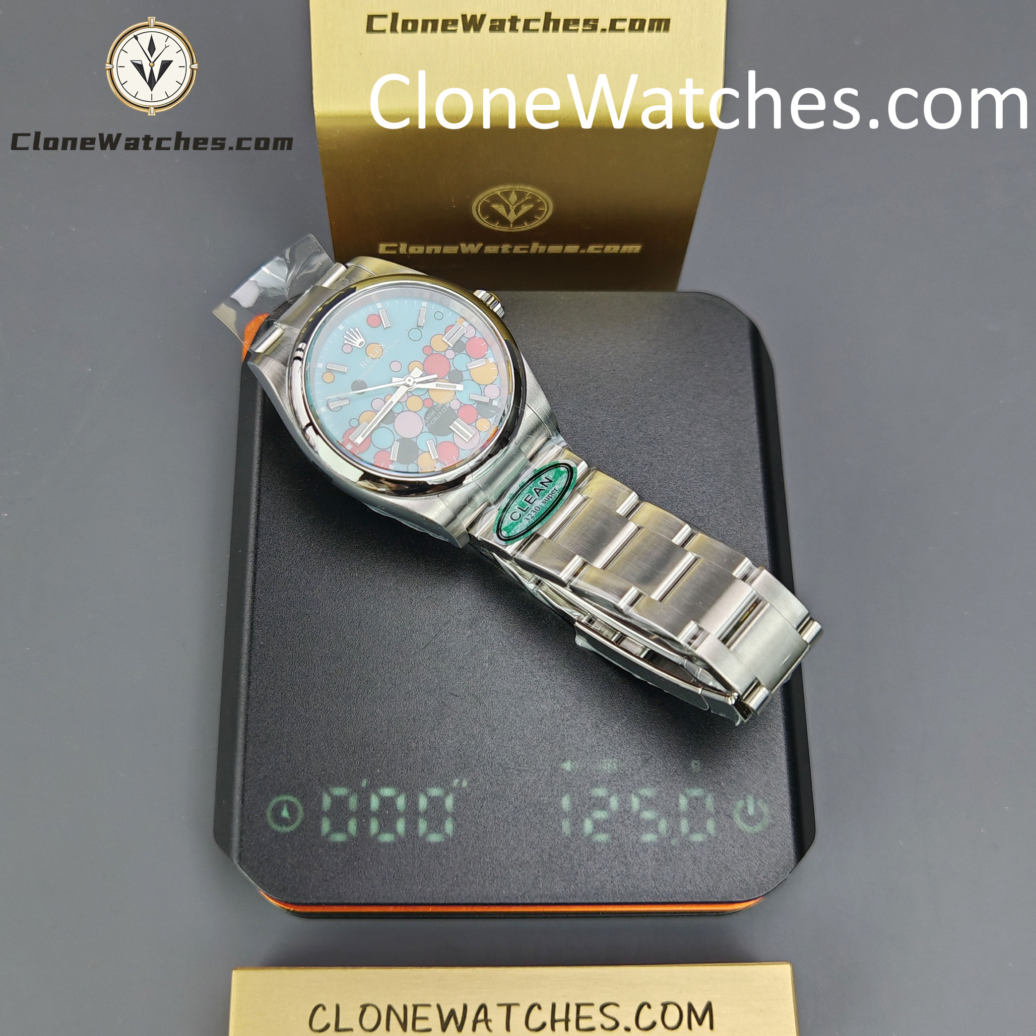Rolex Super Clone Watches 1:1 Oyster Perpetual Celebration Dial 36mm m126000-0009 3230 Movement